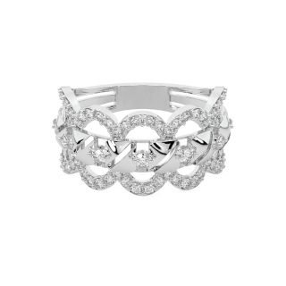 Adrian Round Diamond Engagement Ring